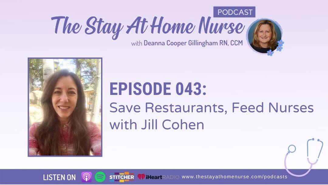 Save Restaurants, Feed Nurses with Jill Cohen
