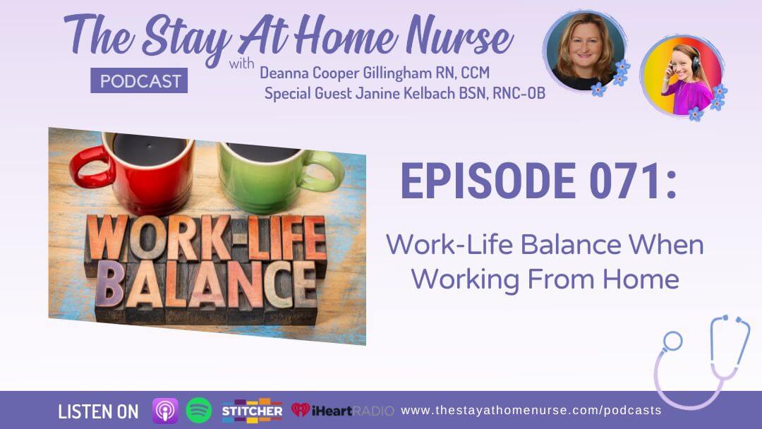 Work-Life Balance When Working From Home